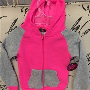 New fleece girls hoodie